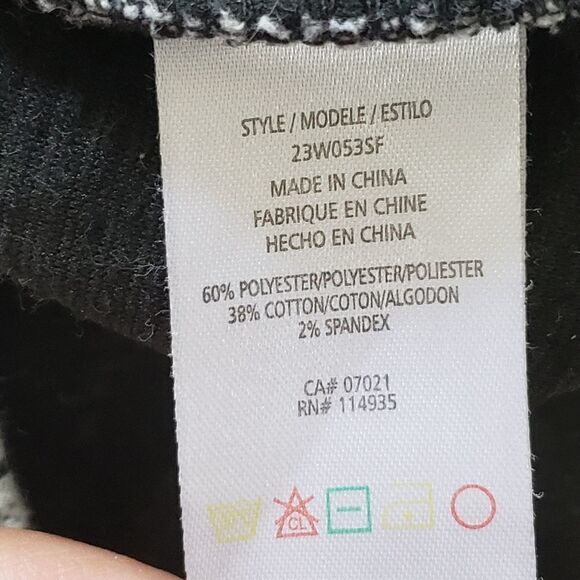 RD Style Stretchy Mini Chevron Print Pencil Skirt LARGE - Picture 9 of 10